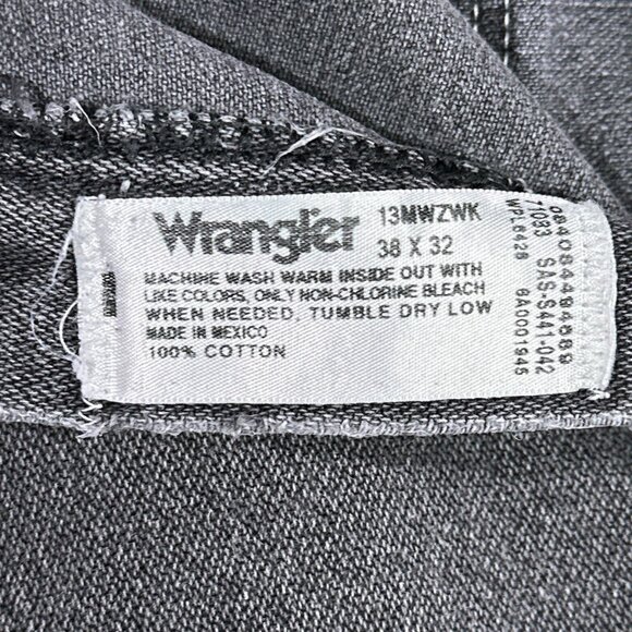 Wrangler Men's Gray Jeans‎ Size 38 - Picture 9 of 16